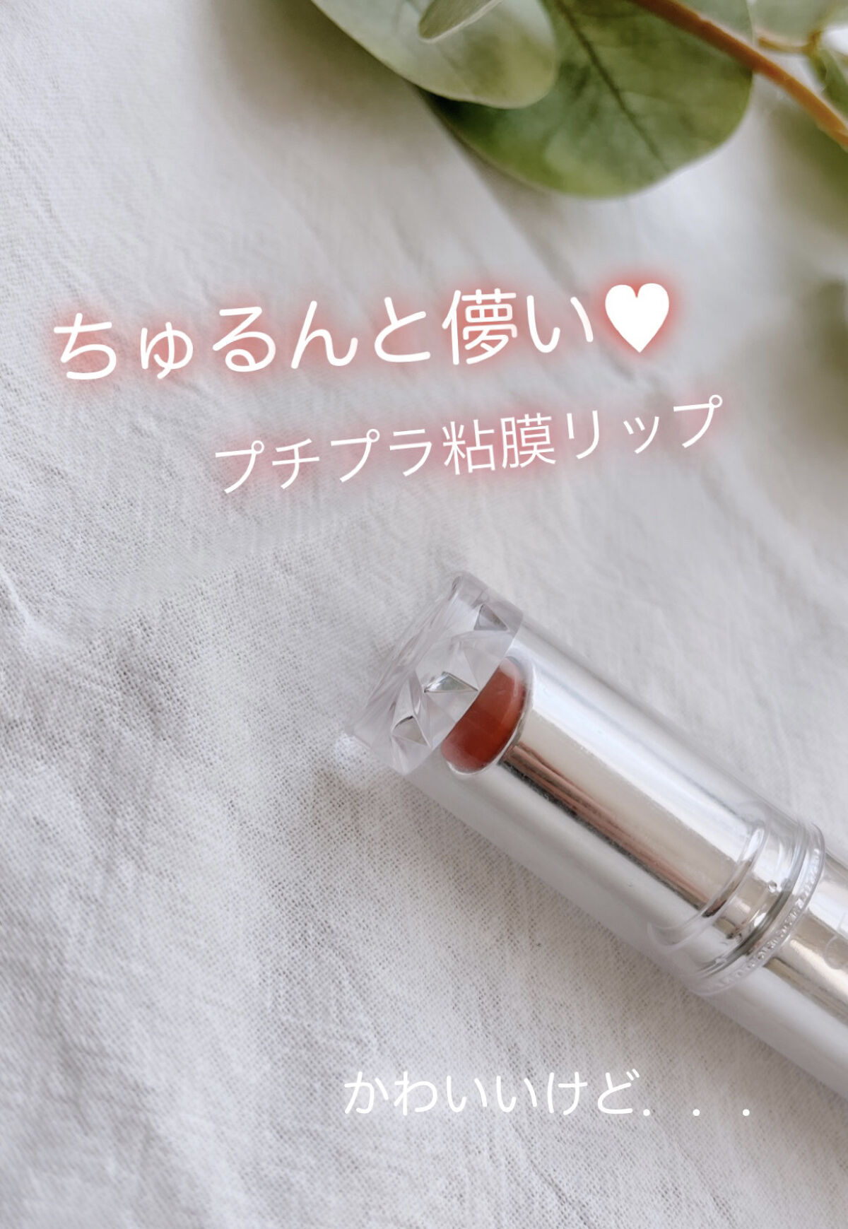 ラスティンググロスリップ/CEZANNE/口紅を使ったクチコミ（1枚目）