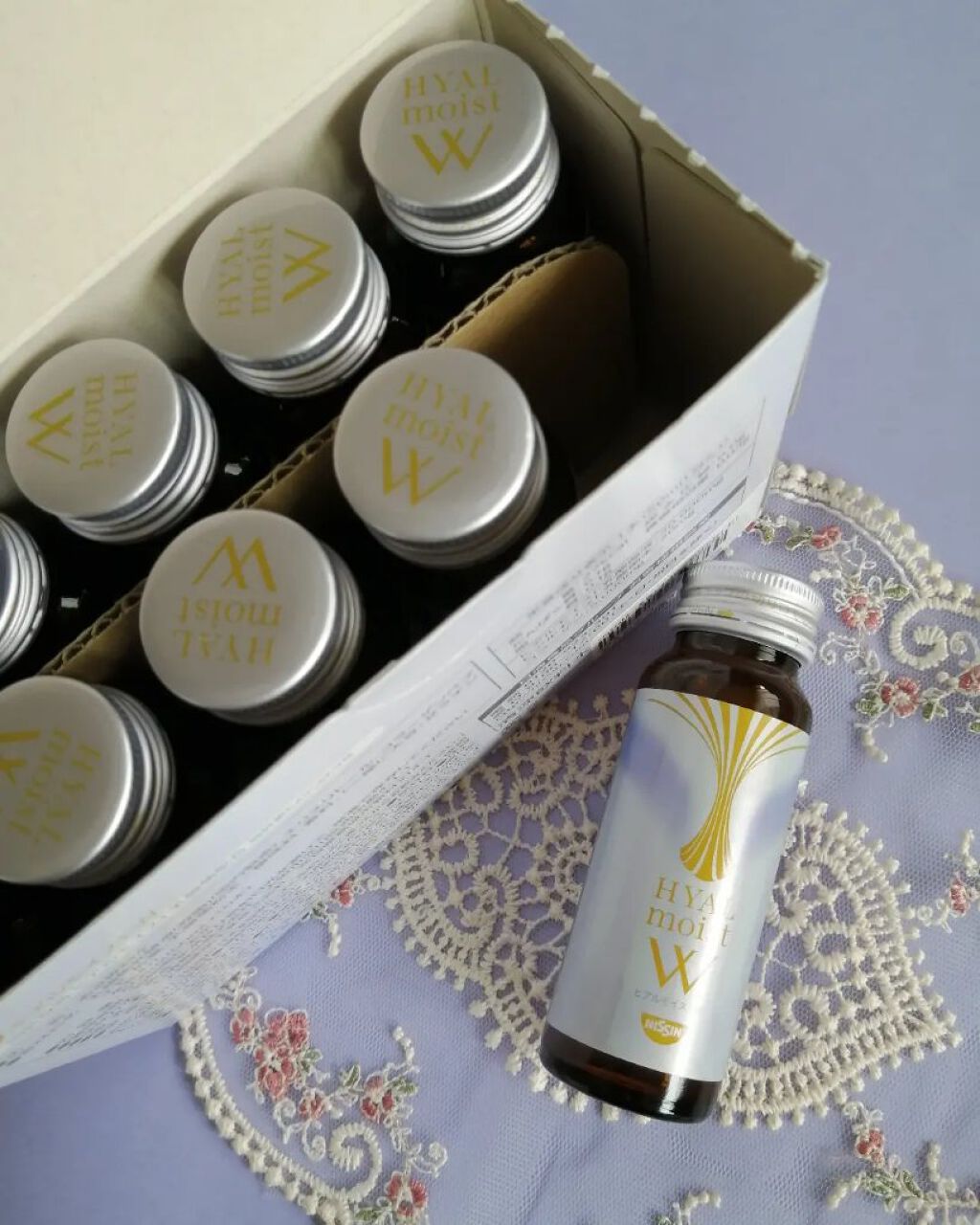 ヒアルモイスト W/日清食品/美容ドリンクを使ったクチコミ（3枚目）