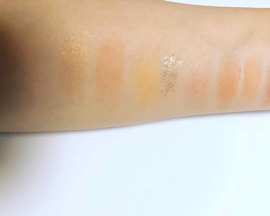 cocoフォロー100% on LIPS 「9色アイシャドウNobrandだけど結構いい♡Wishとい..」(3枚目)