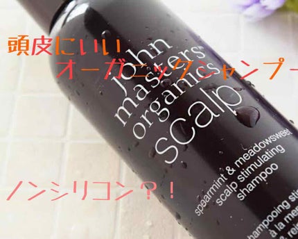 スペアミント&メドウスイート スキャルプシャンプー/john masters organics/シャンプー・コンディショナーを使ったクチコミ(1枚目)