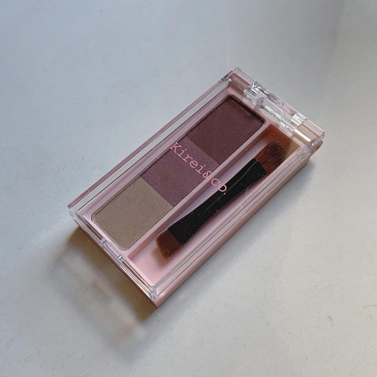 アイブロウパウダー/Kirei&co./パウダーアイブロウを使ったクチコミ(2枚目)