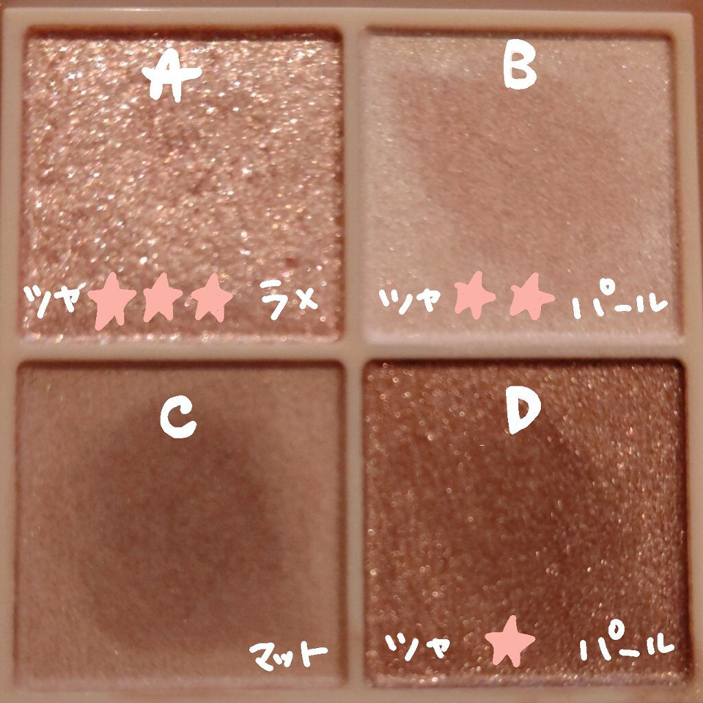 ベージュトーンアイシャドウ/CEZANNE/アイシャドウパレットを使ったクチコミ（2枚目）