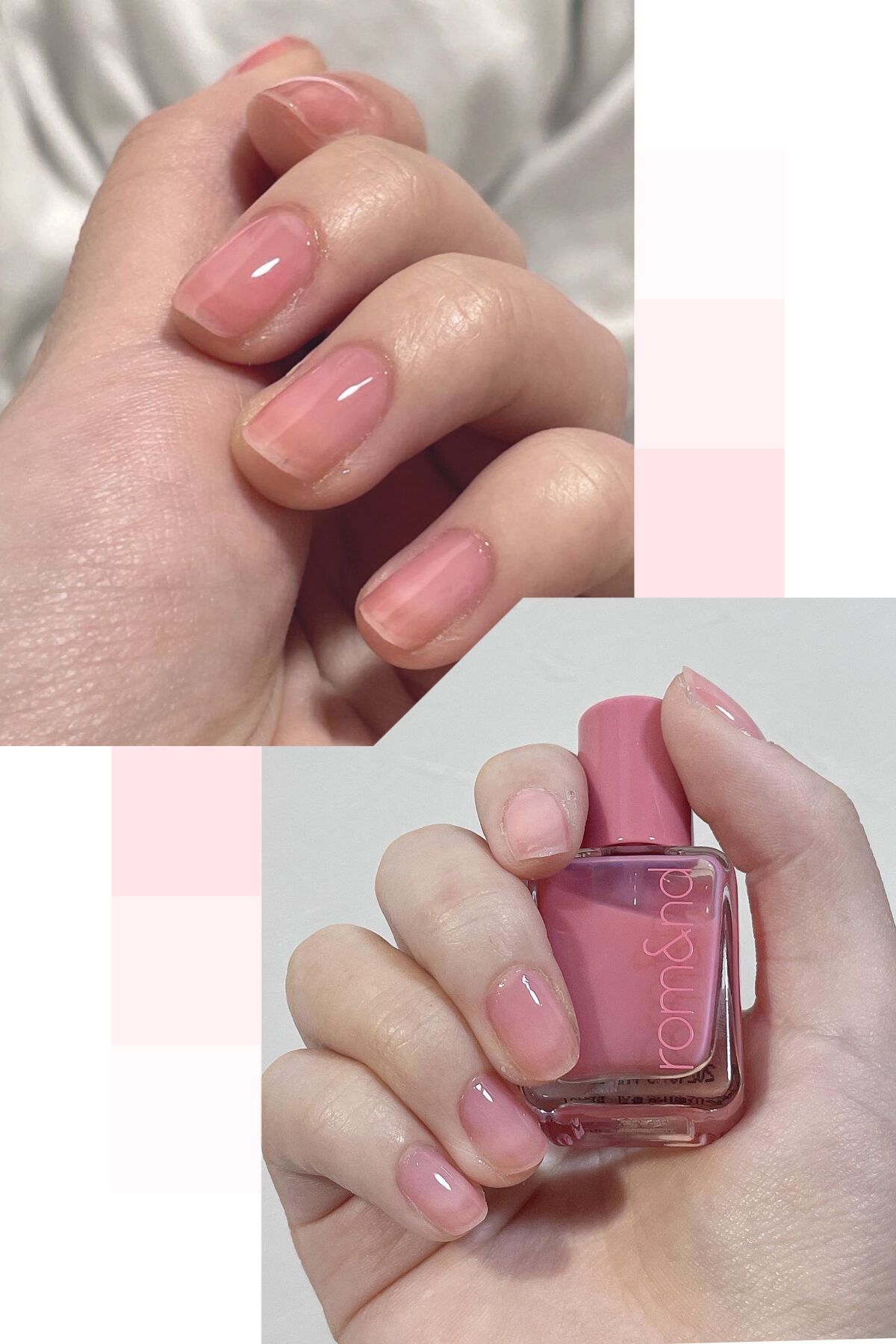 ムードペブルネイル 16 mamang Berry/rom&nd/マニキュアを使ったクチコミ（1枚目）