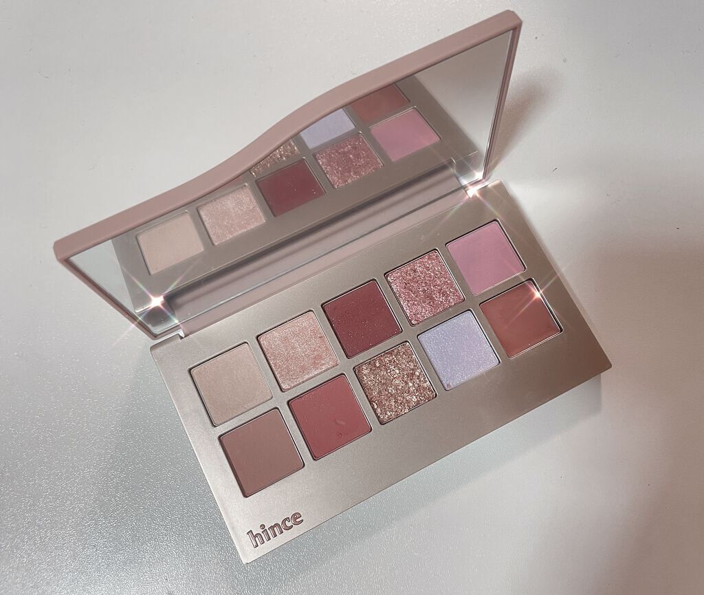 ニューデップスアイシャドウパレット/hince/アイシャドウパレットを使ったクチコミ(2枚目)