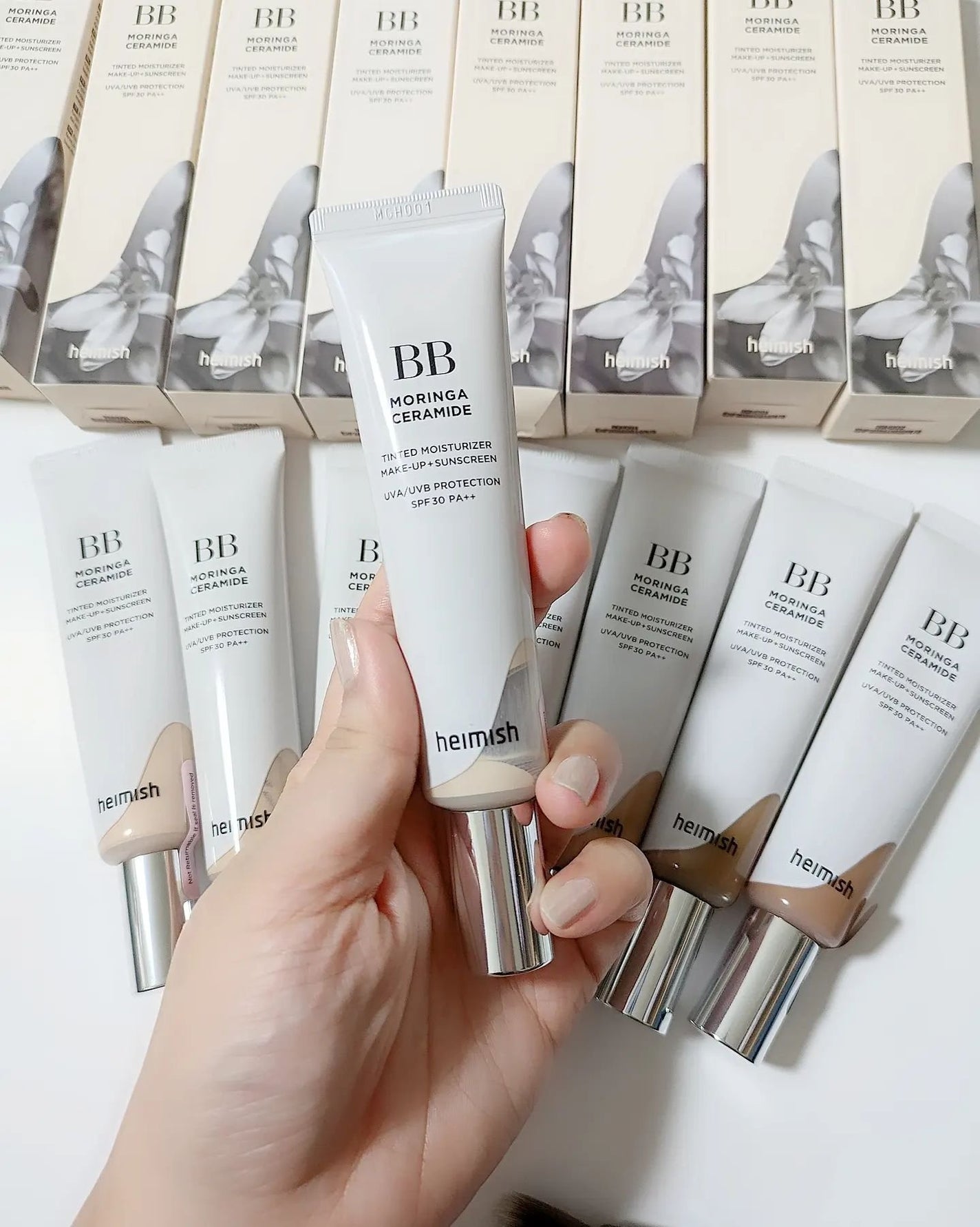 モリンガ セラミド BBクリーム/heimish/BBクリームを使ったクチコミ(2枚目)
