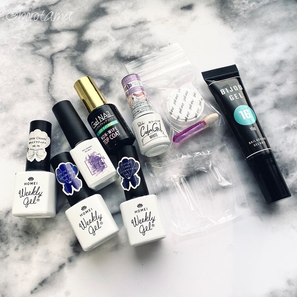 ウィークリージェル/HOMEI/ジェルネイルを使ったクチコミ(7枚目)