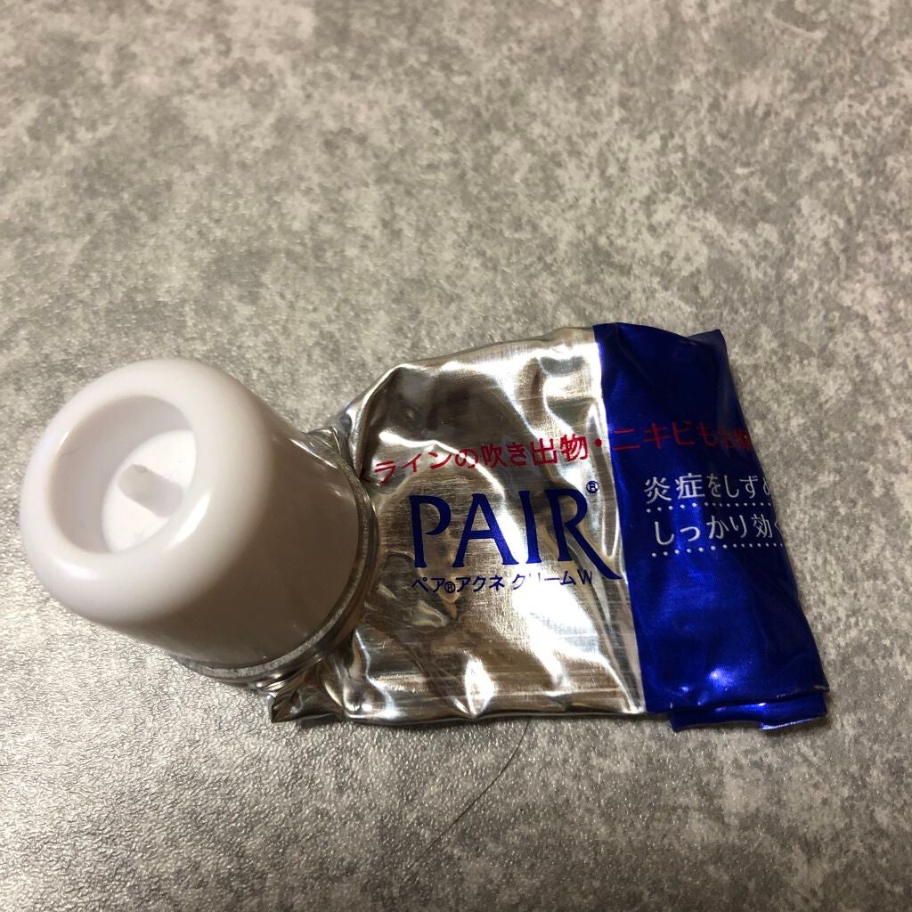 ペアアクネクリームW(医薬品)/ペア/その他を使ったクチコミ(1枚目)