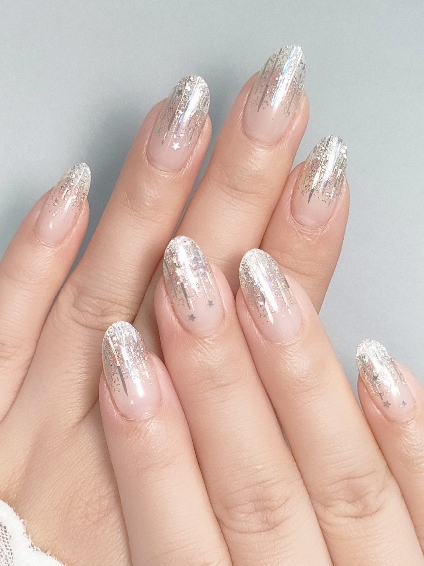 GLAZE グレーズ 半硬化タイプジェルネイルシール/DASHINGDIVA MAGICPRESS/ネイルシールを使ったクチコミ(3枚目)