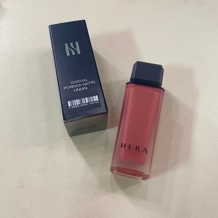 センシュアルパウダーマットリキッド/HERA/口紅を使ったクチコミ(1枚目)