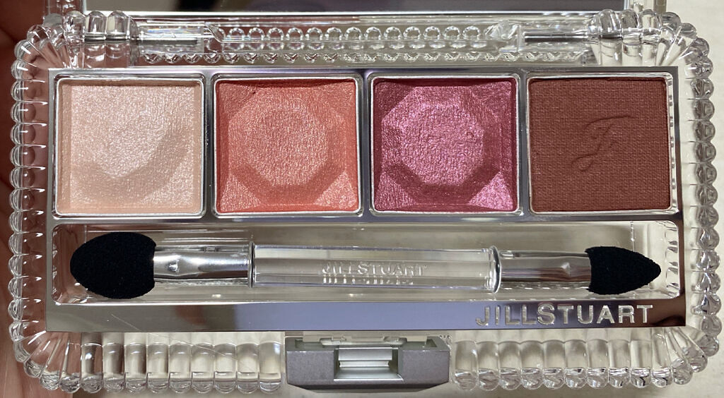 エターナルクチュール アイズ ベルベット 08 fig & grape/JILL STUART/アイシャドウパレットを使ったクチコミ（2枚目）
