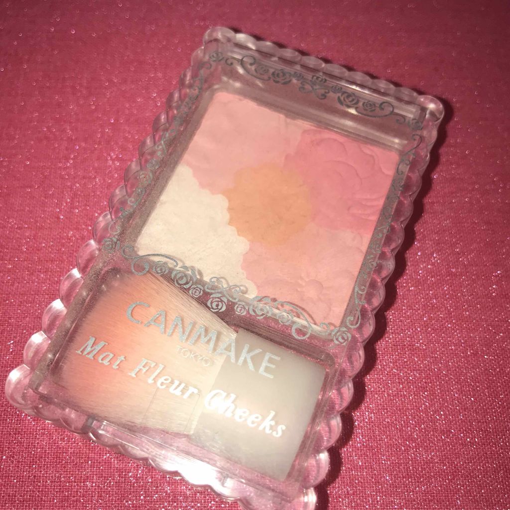マットフルールチークス/キャンメイク/パウダーチークを使ったクチコミ(1枚目)