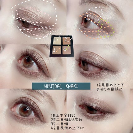 COLORFUL EYE PALETTE/NAMING./アイシャドウパレットを使ったクチコミ(7枚目)