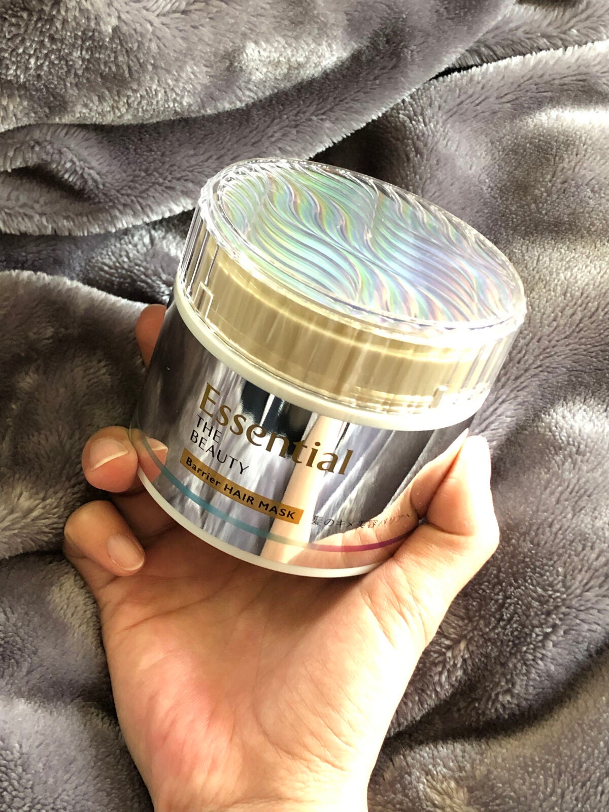 Essential THE BEAUTY 髪のキメ美容バリアヘアマスク/エッセンシャル/ヘアマスク・ヘアパックを使ったクチコミ(1枚目)