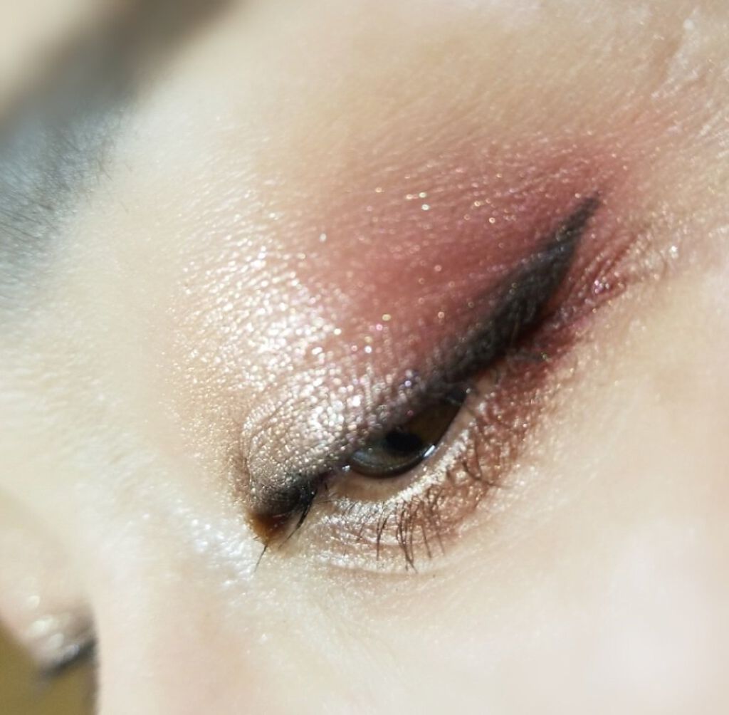 クロマティックス - アズキ フラッシュ/shu uemura/アイシャドウパレットを使ったクチコミ（3枚目）