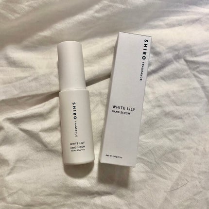 ホワイトリリー ハンド美容液/SHIRO/ハンドクリームを使ったクチコミ(1枚目)