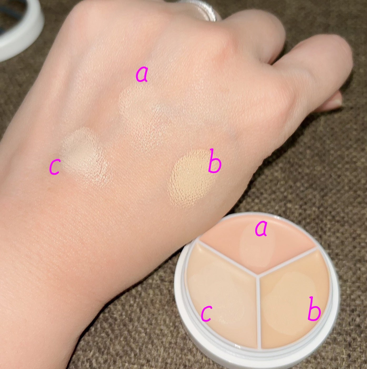 カバーアッププロコンシーラー/TFIT/パレットコンシーラーを使ったクチコミ(4枚目)