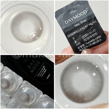 OLOLA デームードワンデー(DAYMOOD 1day)のクチコミ「＊
OLOLA様のプレキャンで頂きました🩶

DAY MOOD 1day Gray
DIA 1.....」（3枚目）