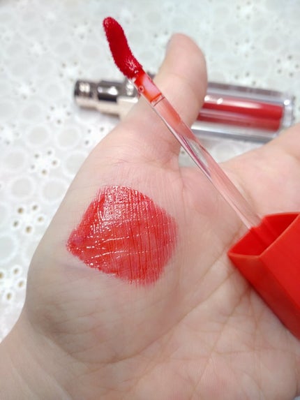 メルティングデューイティント/CLIO/口紅を使ったクチコミ(3枚目)