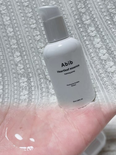 Heartleaf essence Calming pump/Abib /美容液を使ったクチコミ（2枚目）