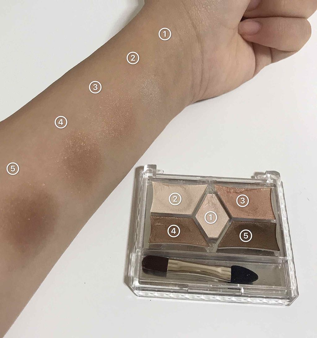 【旧品】パーフェクトスタイリストアイズ/キャンメイク/アイシャドウパレットを使ったクチコミ（2枚目）