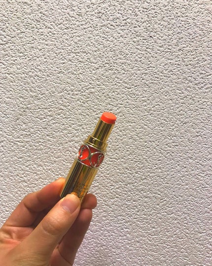 ルージュ ヴォリュプテ シャイン/YVES SAINT LAURENT BEAUTE/口紅を使ったクチコミ(1枚目)