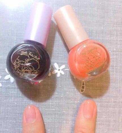 サンリオネイル/DAISO/マニキュアを使ったクチコミ(2枚目)