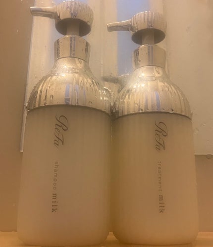 リファミルクプロテインシャンプー/トリートメント/ReFa/シャンプー・コンディショナーを使ったクチコミ(2枚目)