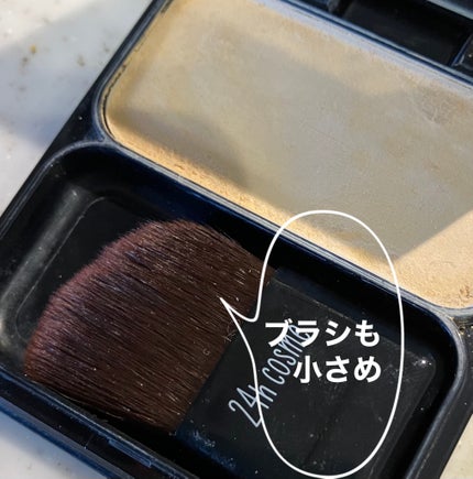 24 ミネラルパウダーファンデ(プチサイズ)/24h cosme/パウダーファンデーションを使ったクチコミ(2枚目)