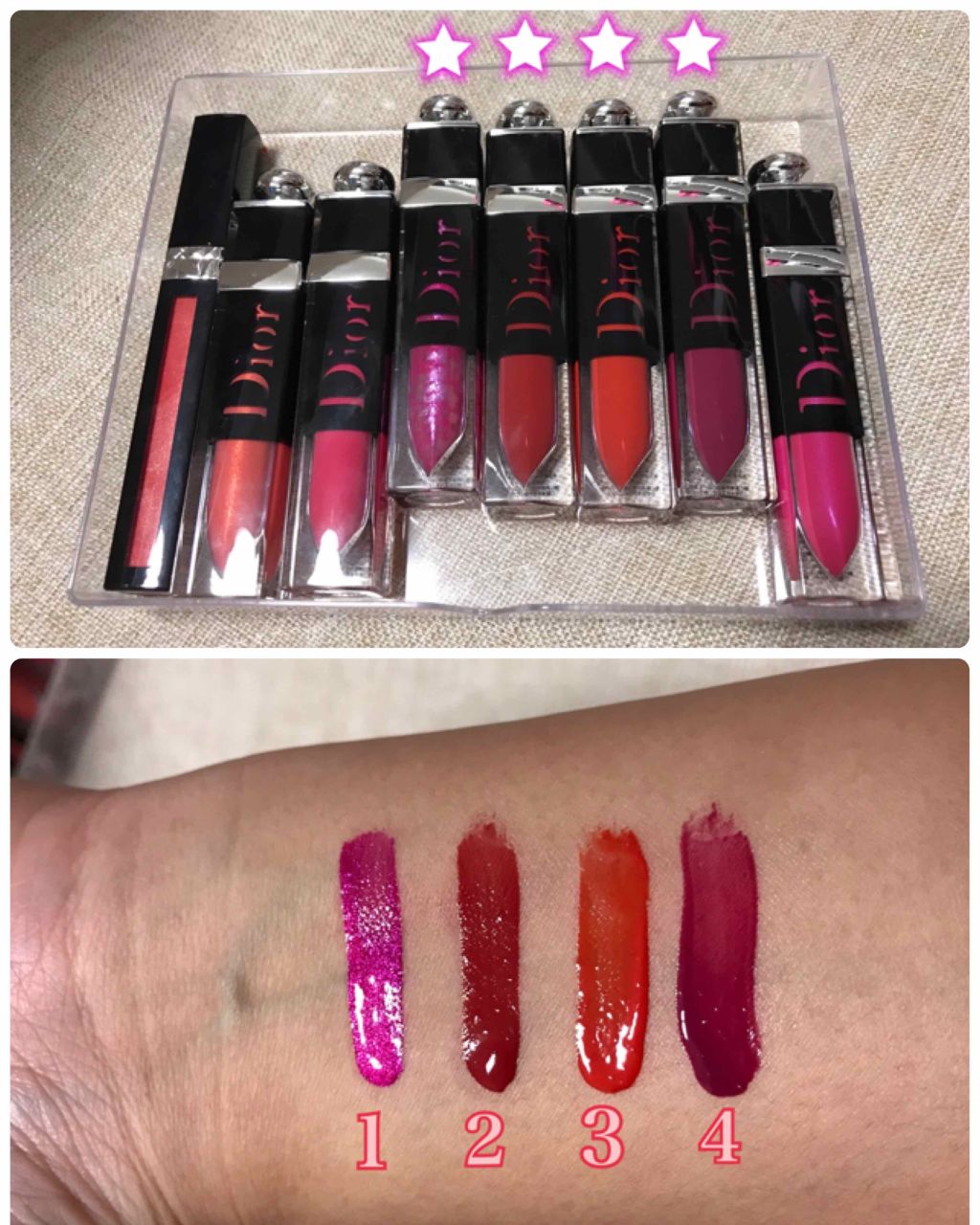 【旧】ディオール アディクト リップ ティント/Dior/リップグロスを使ったクチコミ（3枚目）