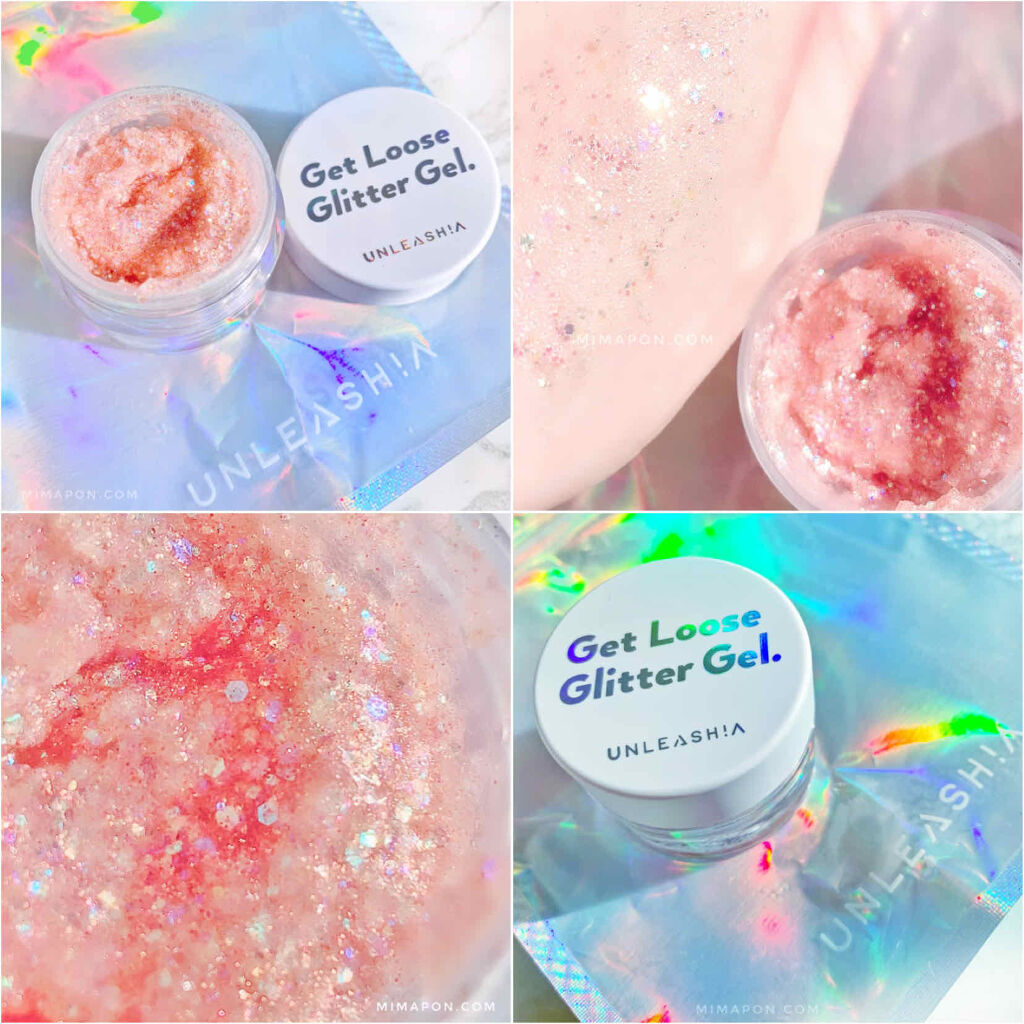 ゲットルーズグリッタージェル/unleashia/グリッターを使ったクチコミ（1枚目）