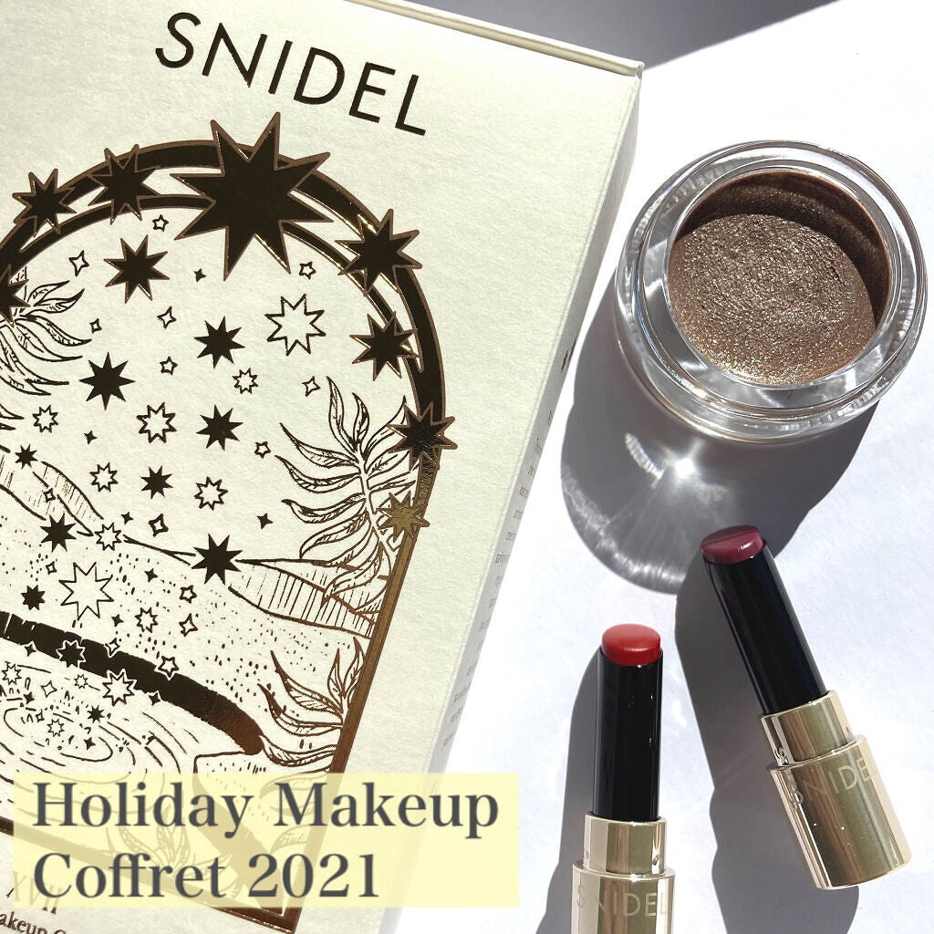 ホリデー メイクアップ コフレ 2021/SNIDEL BEAUTY/メイクアップキットを使ったクチコミ(1枚目)