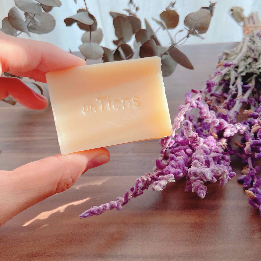 手作り洗顔石鹸 アンティアン クイーン オブ ソープ 「ラベンダーハニー」/アンティアン/洗顔石鹸を使ったクチコミ（1枚目）