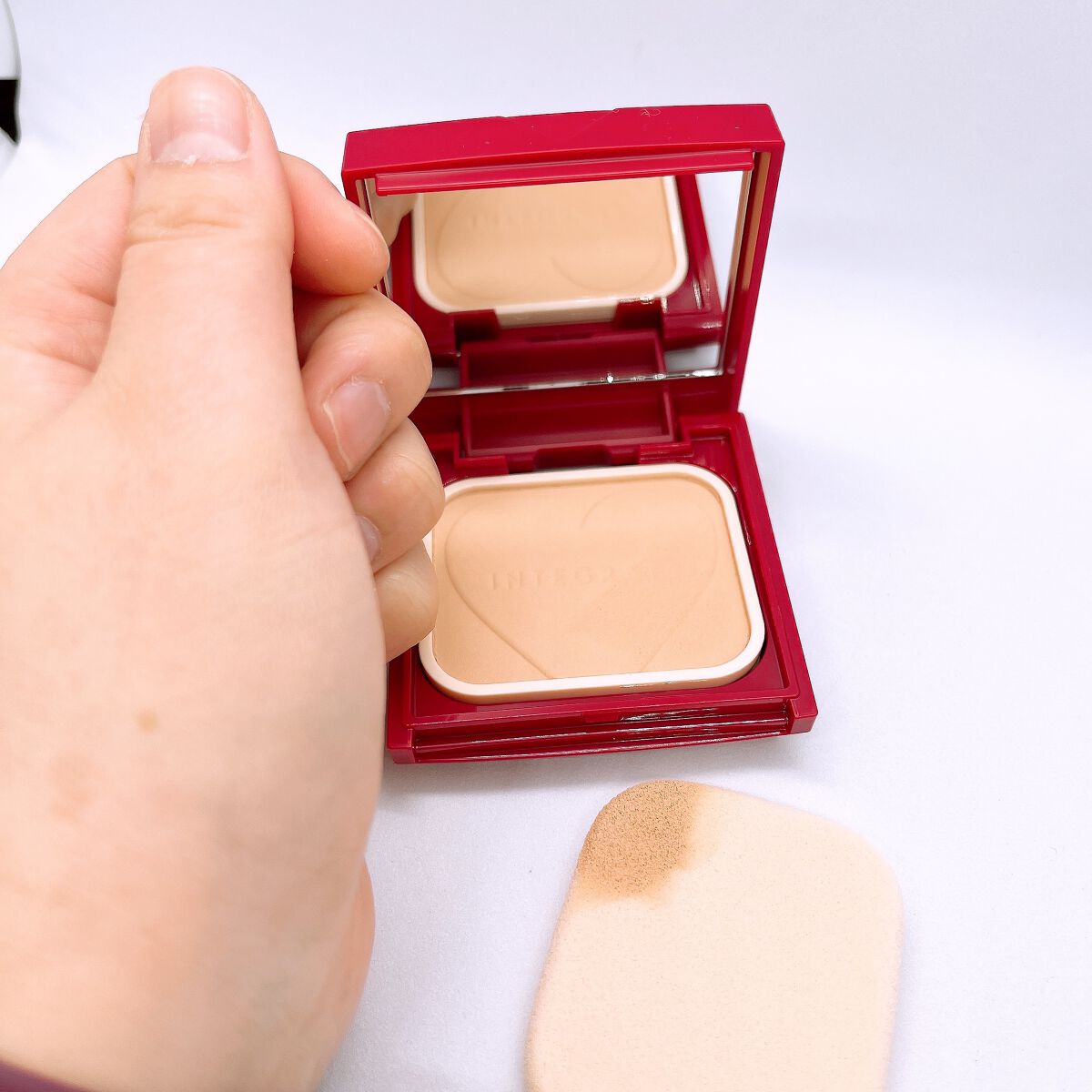 プロフィニッシュファンデーション/インテグレート/パウダーファンデーションを使ったクチコミ(4枚目)