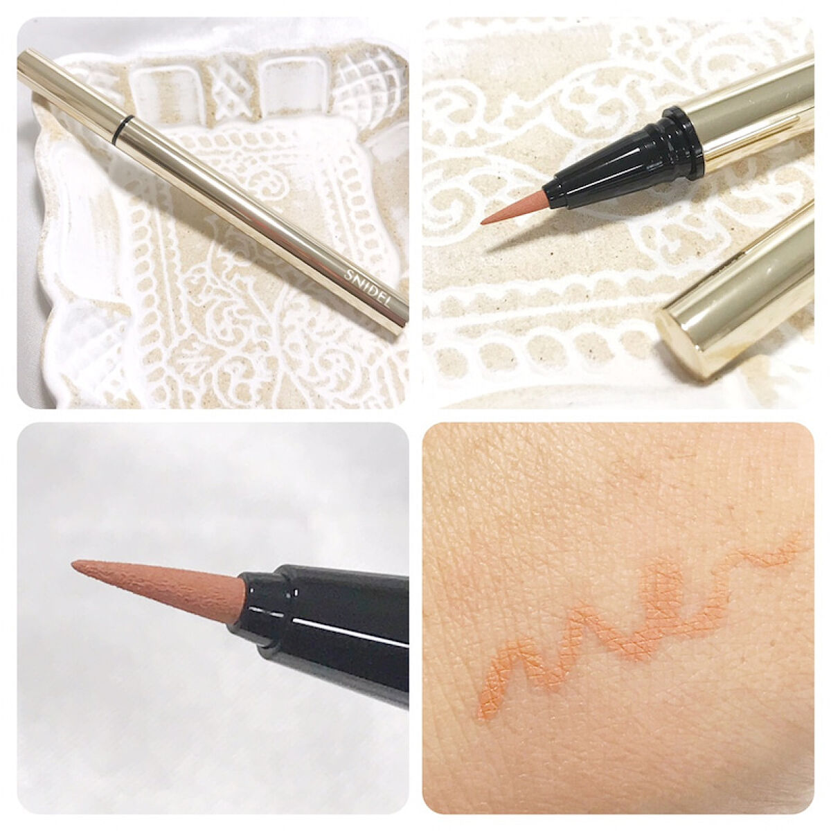 ニュアンス カラー アイライナー/SNIDEL BEAUTY/リキッドアイライナーを使ったクチコミ（1枚目）