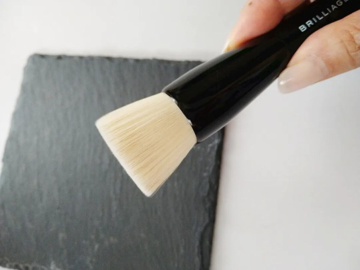 マルチファンデーションブラシ/ブリリアージュ/メイクブラシを使ったクチコミ（2枚目）