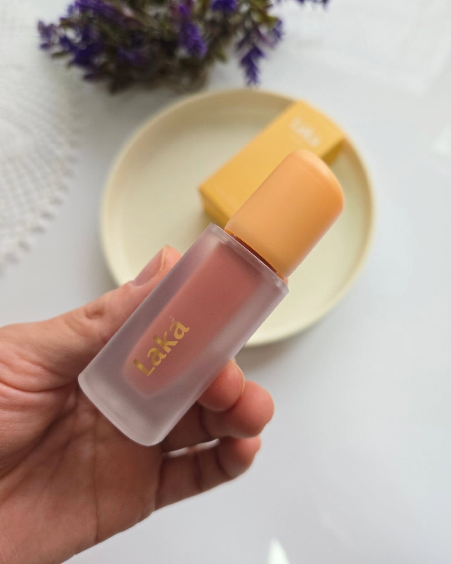 フルーティーグラムティント/Laka/リップティントを使ったクチコミ（2枚目）