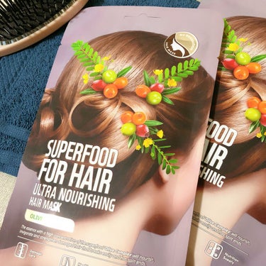 MOMO＠フォロバ100％ on LIPS 「SUPERFOOD　FOR　HAIRで潤いのあるサラサラヘアに..」（1枚目）