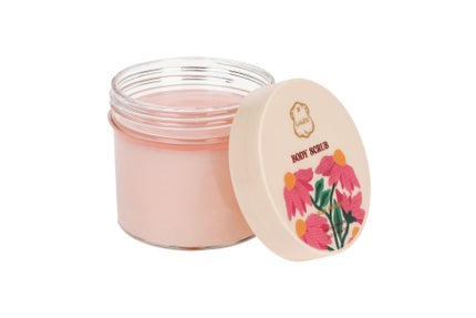 Laline ワイルドフラワー ボディスクラブ