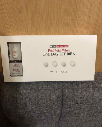 バイタル ホワイト ワンデー キット/Wellage/スキンケアキットを使ったクチコミ(1枚目)