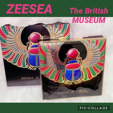 大英博物館 エジプトシリーズ アイシャドウパレット/ZEESEA/パウダーアイシャドウを使ったクチコミ（1枚目）