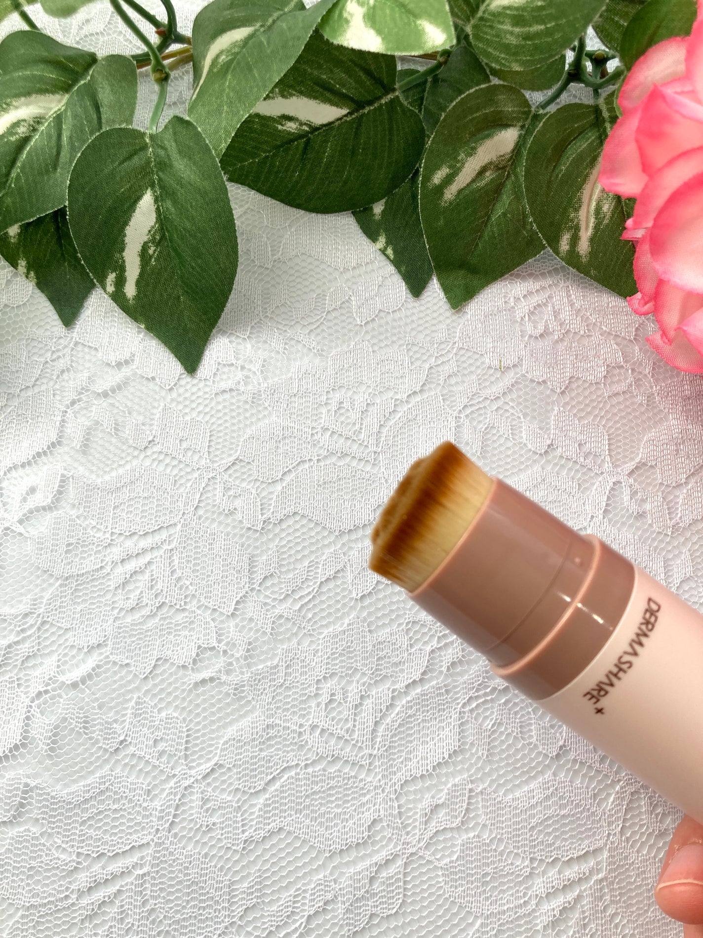 ヴィーガンナチュラルカバースティックファンデーション/DERMASHARE/その他ファンデーションを使ったクチコミ(4枚目)