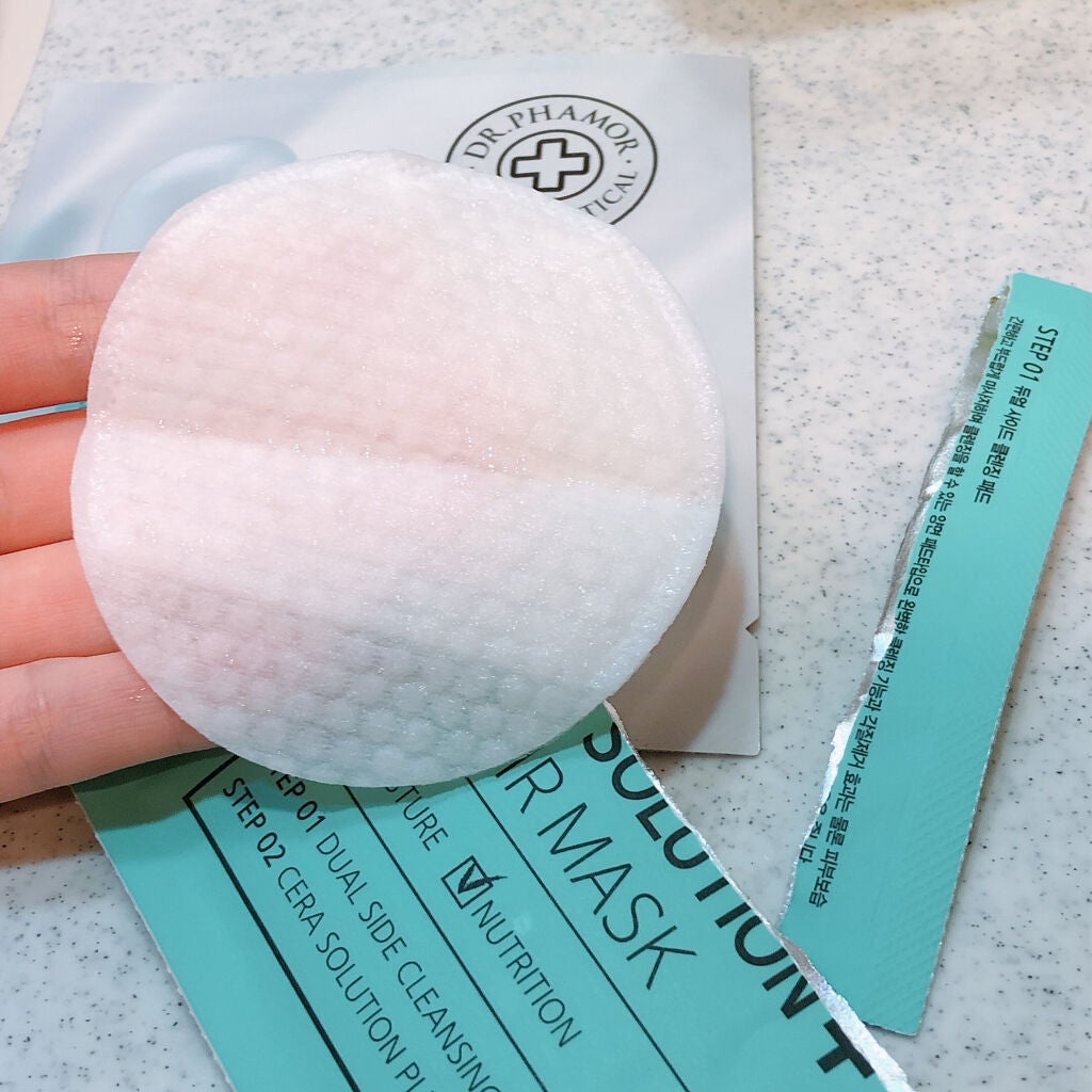 Dr.PHAMOR CERASOLUTION REPAIRMASK/DR.PHAMOR/シートマスク・パックを使ったクチコミ(5枚目)