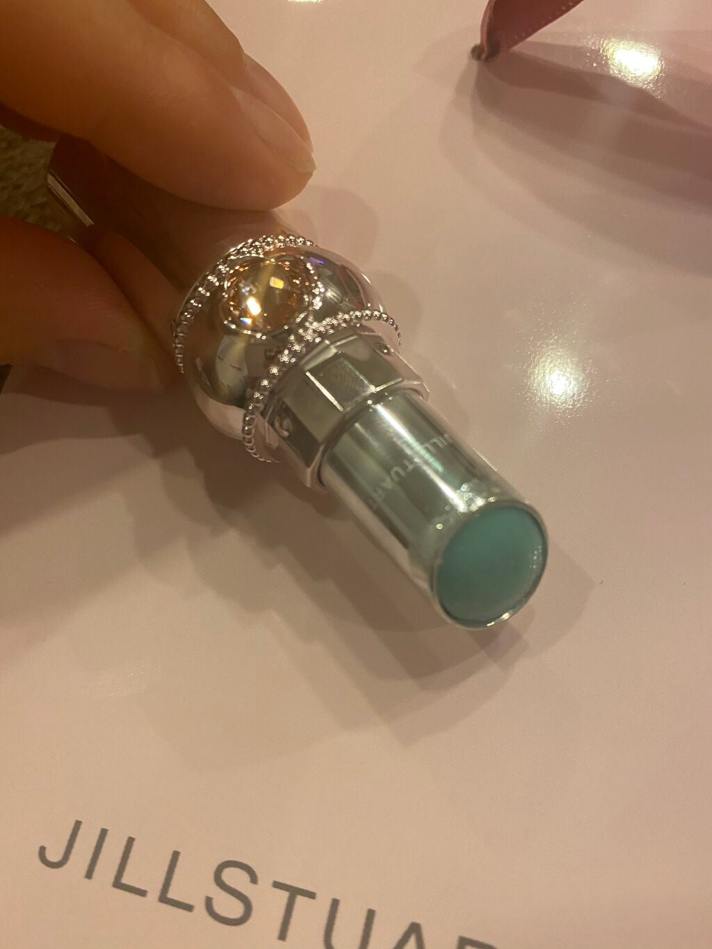 ジルスチュアート リップグロウ セラムバーム/JILL STUART/リップバームを使ったクチコミ(3枚目)