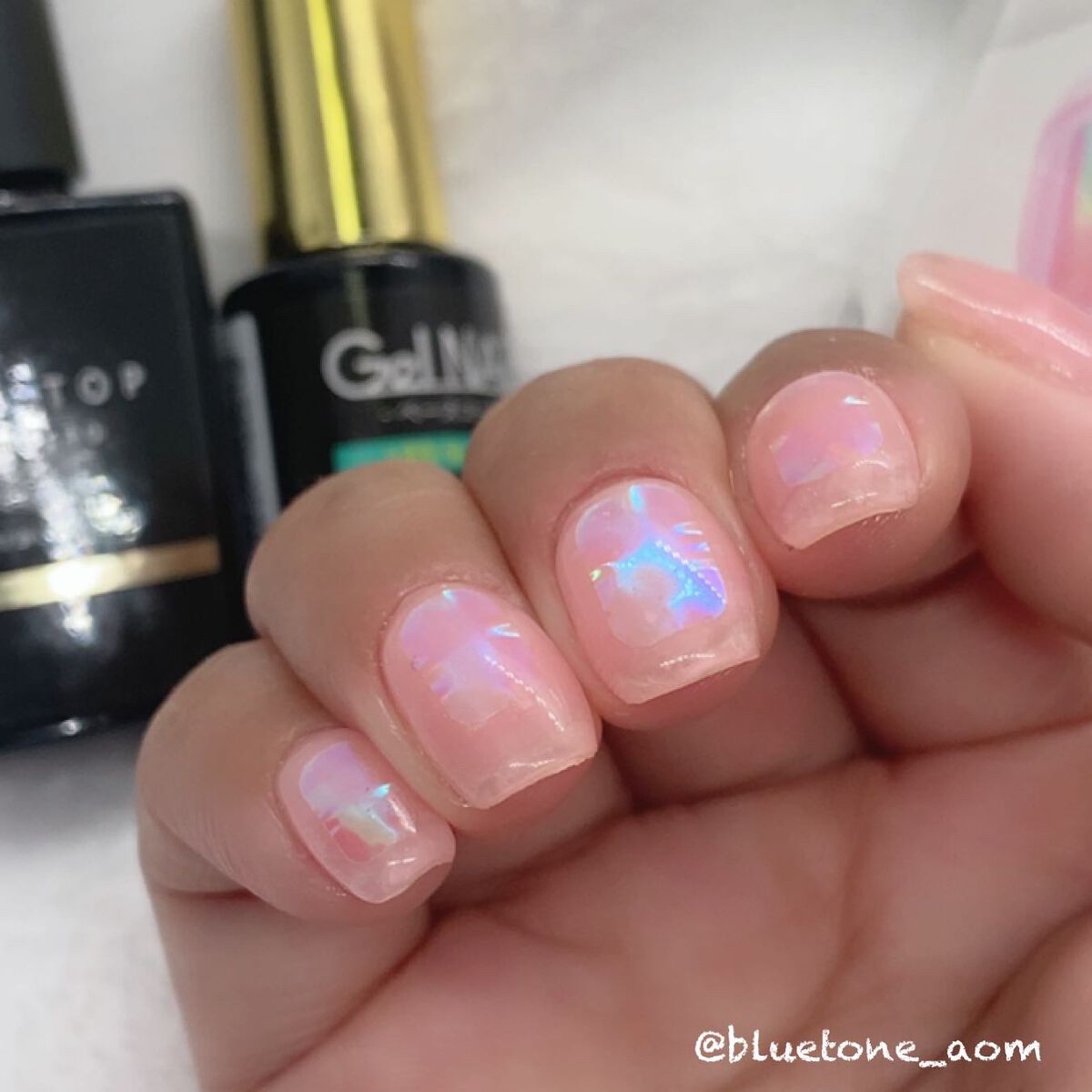 ジェルネイル(ライト対応)/セリア/ジェルネイルを使ったクチコミ(6枚目)