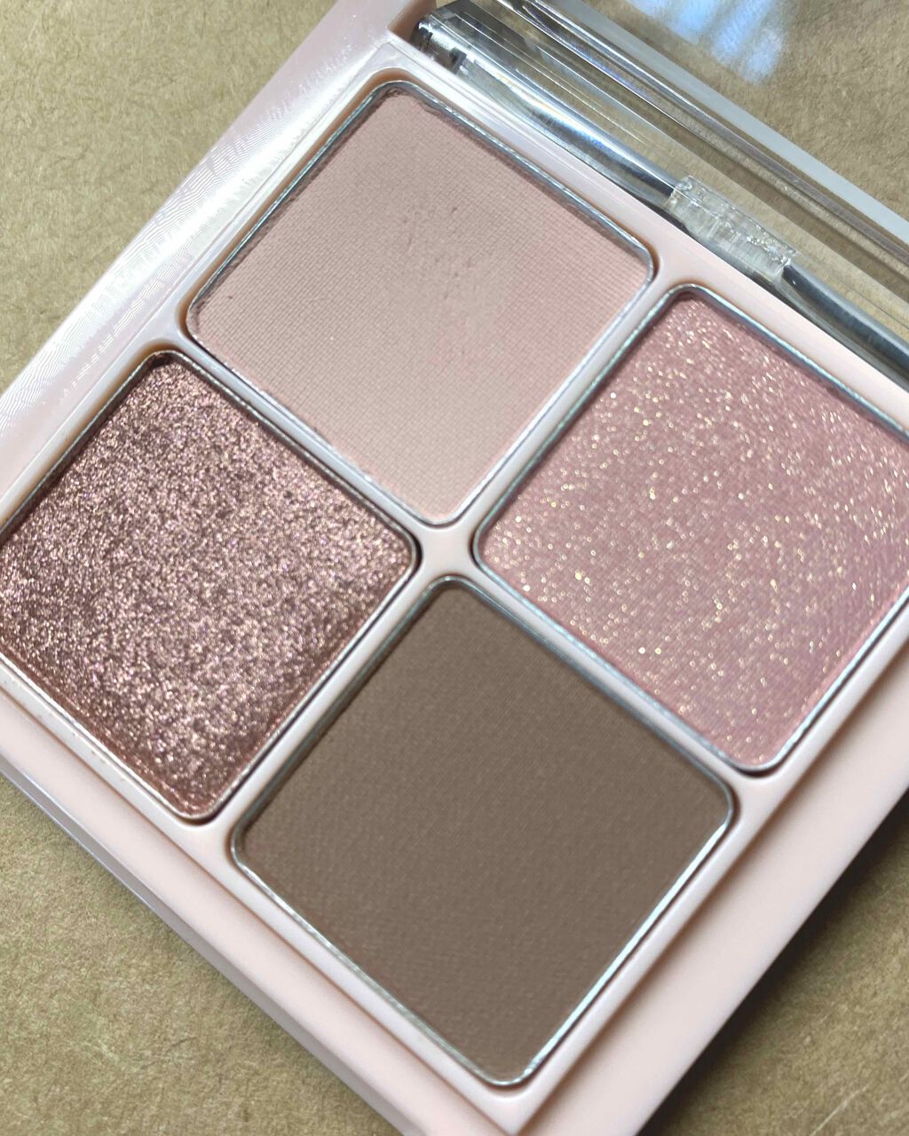 フォーリング イン アイシャドウ パレット 03 フォーリングインピンク/Peach C/アイシャドウパレットを使ったクチコミ（1枚目）