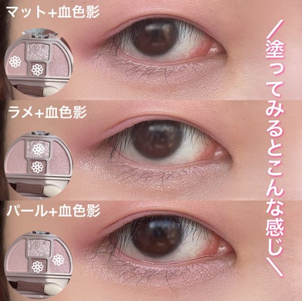 プランぷくコーデアイズ/キャンメイク/パウダーアイシャドウを使ったクチコミ(5枚目)