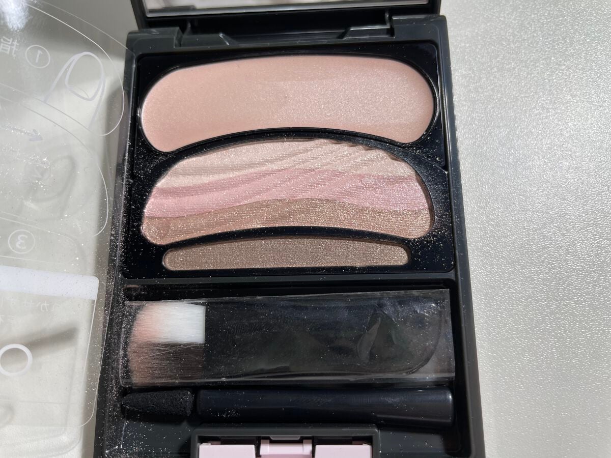 ブラシひと塗りシャドウN/オーブ/アイシャドウパレットを使ったクチコミ(1枚目)