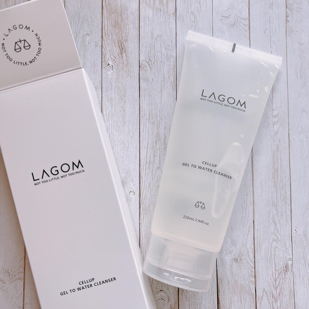 ラゴム ジェルトゥウォーター クレンザー(朝用洗顔)/LAGOM /その他洗顔料を使ったクチコミ(1枚目)