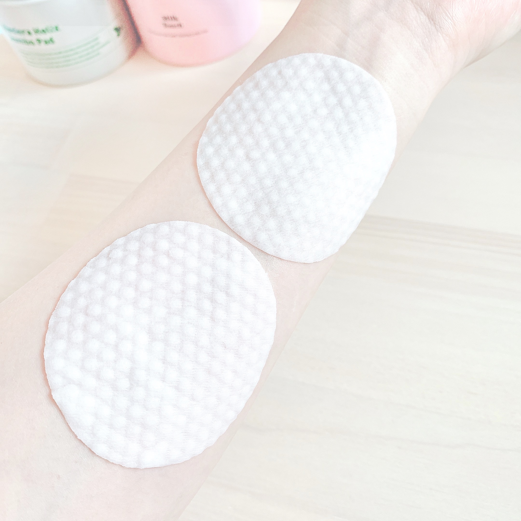 ヘデラヘリックスジャンボパッド/Milk Touch/トナーパッドを使ったクチコミ（3枚目）