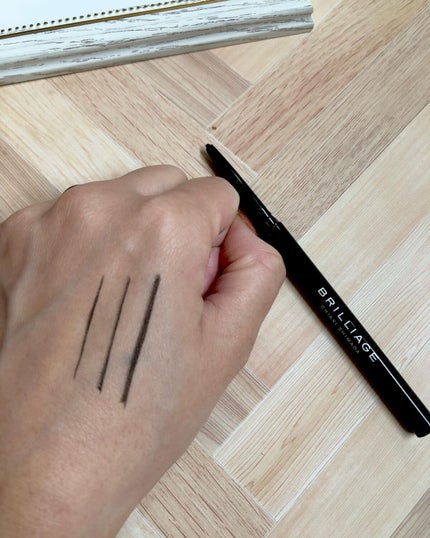 パワーアイズ ウォータープルーフライナー/ブリリアージュ/ペンシルアイライナーを使ったクチコミ(6枚目)